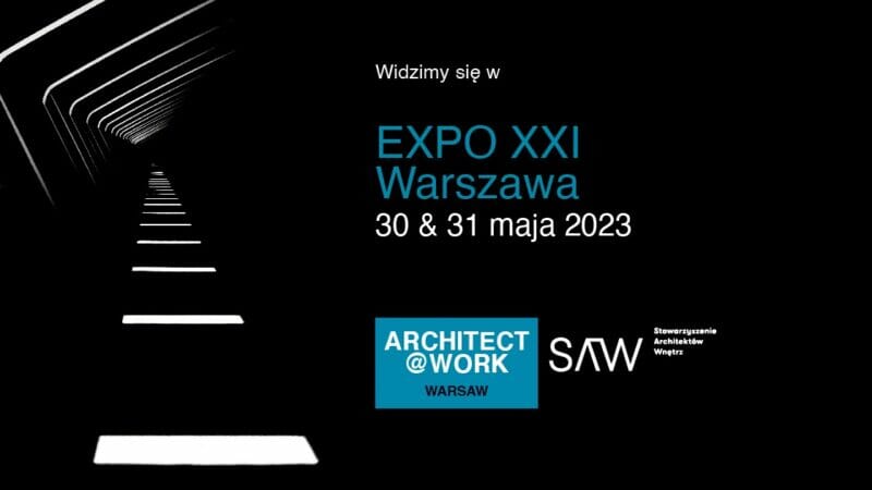 SAW patronem 2. polskiej edycji Architect@Work